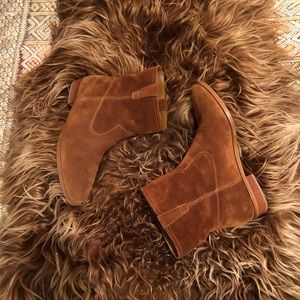 Rebecca minkoff suede booties
